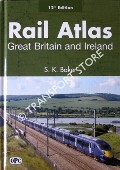Book cover of Rail Atlas of Britain / Rail Atlas of Great Britain and Ireland by BAKER, S.K. 